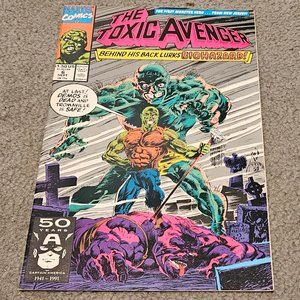 " The Toxic Avenger" Marvel Comics Issue #6 1991